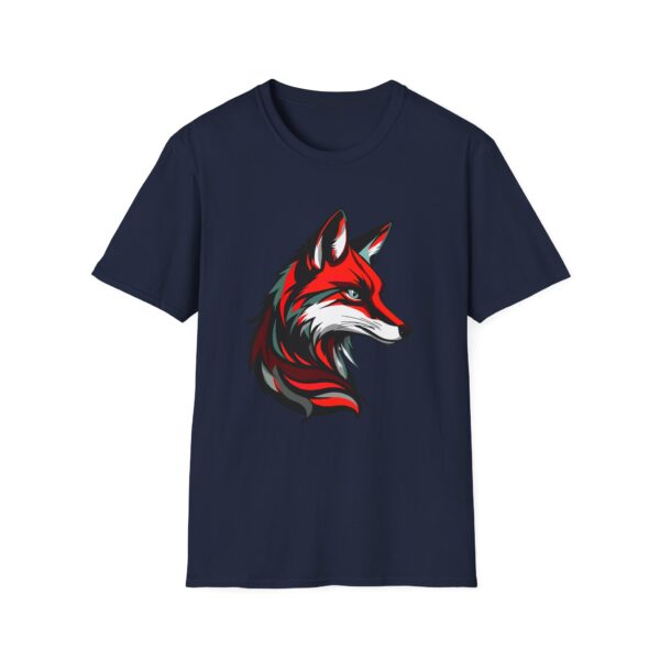 Red Fox - Unisex Softstyle T-Shirt, Animal Lover Gift, Nature Enthusiast Apparel, Casual Wear - Image 9