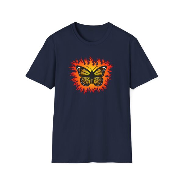 Flaming Butterfly - Softstyle T-Shirt - Image 8