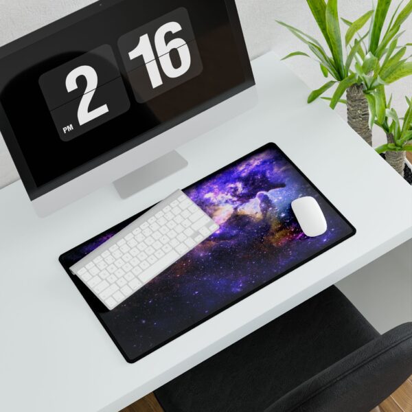 Cosmic Galaxy Desk Mat - Perfect for Gamers and Students - Image 3