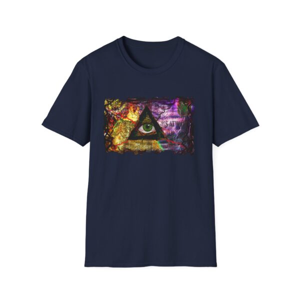 All Seeing Eye -  T-Shirt, Unisex Softstyle Tee, Trendy Graphic Top, Mystic Vibes Shirt - Image 11