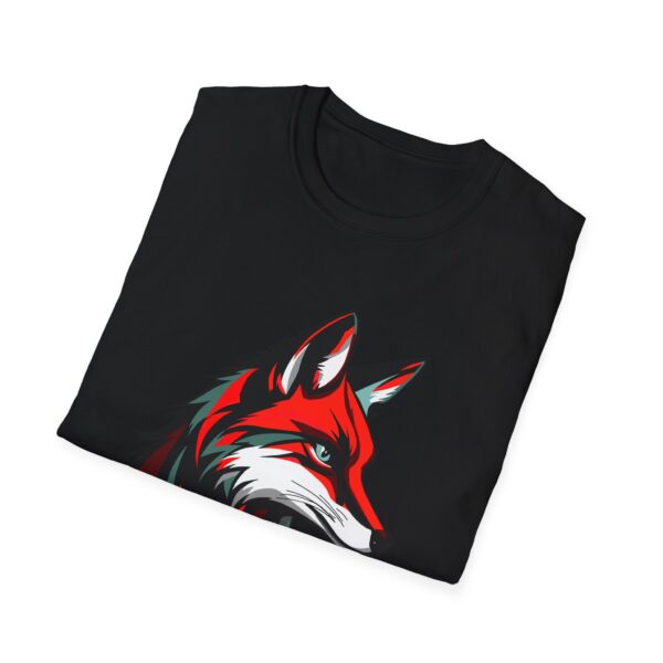 Red Fox - Unisex Softstyle T-Shirt, Animal Lover Gift, Nature Enthusiast Apparel, Casual Wear - Image 3