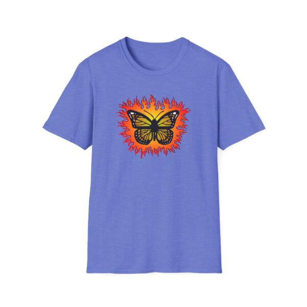 Flaming Butterfly - Softstyle T-Shirt - Image 5