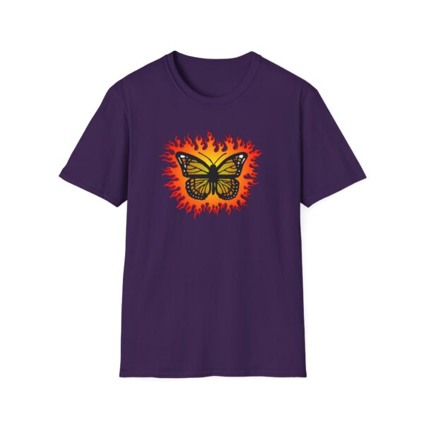 Flaming Butterfly - Softstyle T-Shirt - Image 10
