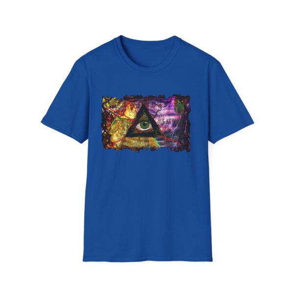 All Seeing Eye -  T-Shirt, Unisex Softstyle Tee, Trendy Graphic Top, Mystic Vibes Shirt - Image 10