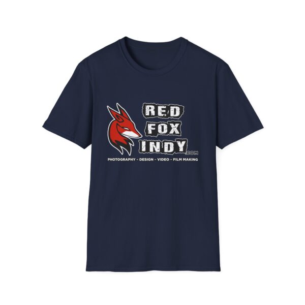 Red Fox Indy - Unisex Softstyle T-Shirt - Creative Photography Apparel - Image 9