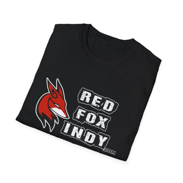 Red Fox Indy - Unisex Softstyle T-Shirt - Creative Photography Apparel - Image 4