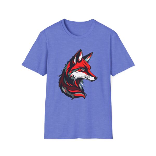 Red Fox - Unisex Softstyle T-Shirt, Animal Lover Gift, Nature Enthusiast Apparel, Casual Wear - Image 5