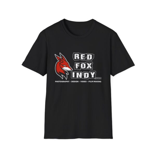 Red Fox Indy - Unisex Softstyle T-Shirt - Creative Photography Apparel