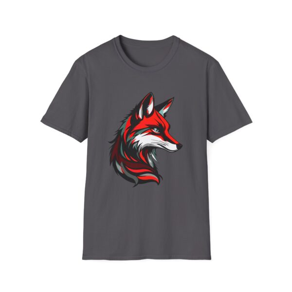 Red Fox - Unisex Softstyle T-Shirt, Animal Lover Gift, Nature Enthusiast Apparel, Casual Wear - Image 6