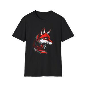 Red Fox - Unisex Softstyle T-Shirt, Animal Lover Gift, Nature Enthusiast Apparel, Casual Wear