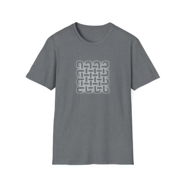 Celtic Square Knot Graphic Softstyle T-Shirt - Image 4