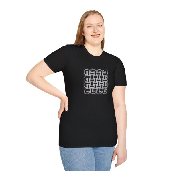 Celtic Square Knot Graphic Softstyle T-Shirt - Image 3