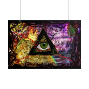 All Seeing Eye by Red Fox Indy Rolled Posters