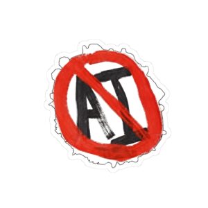 Anti Ai Sticker