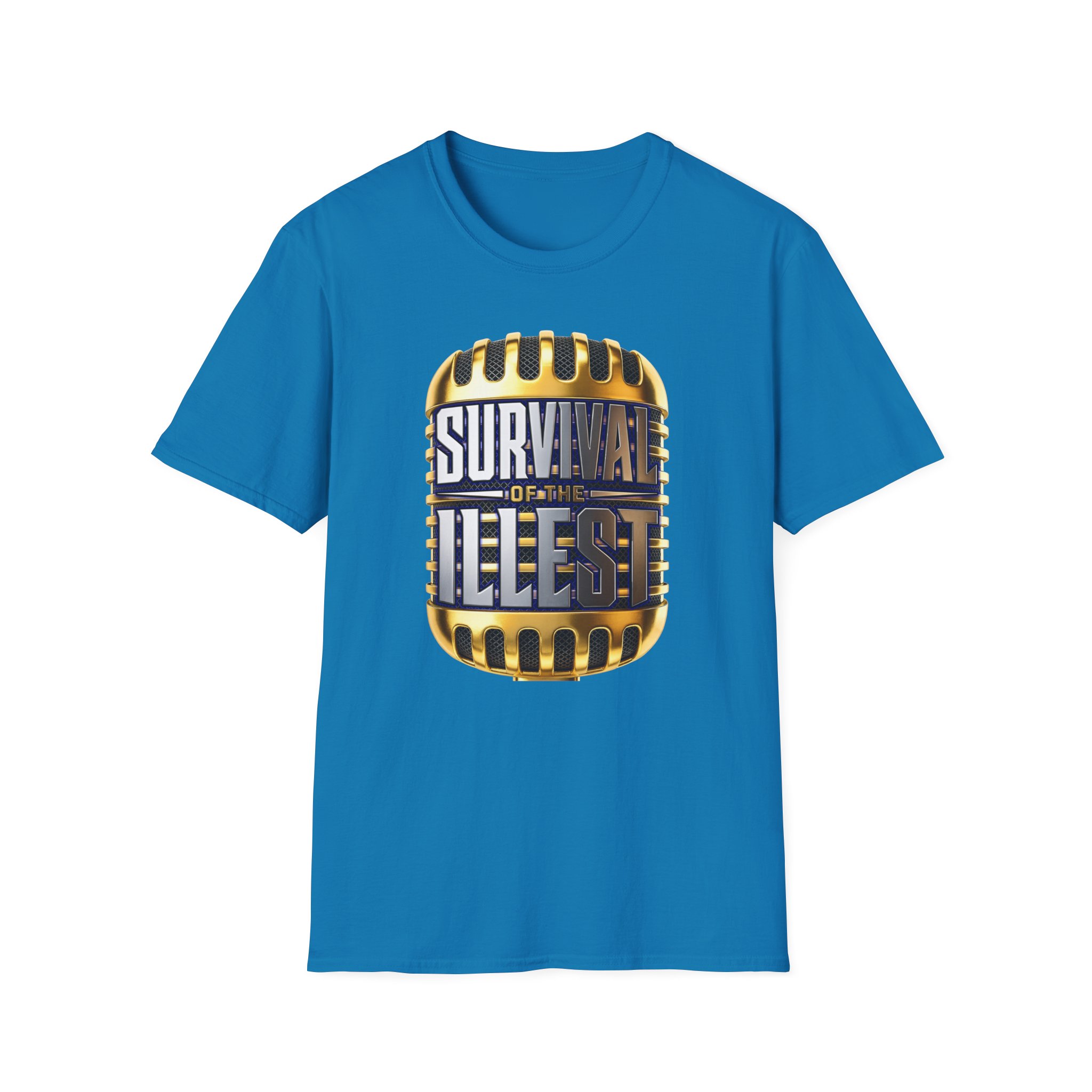 Survival of the Illest 1 sided Unisex Softstyle T-Shirt - Image 7