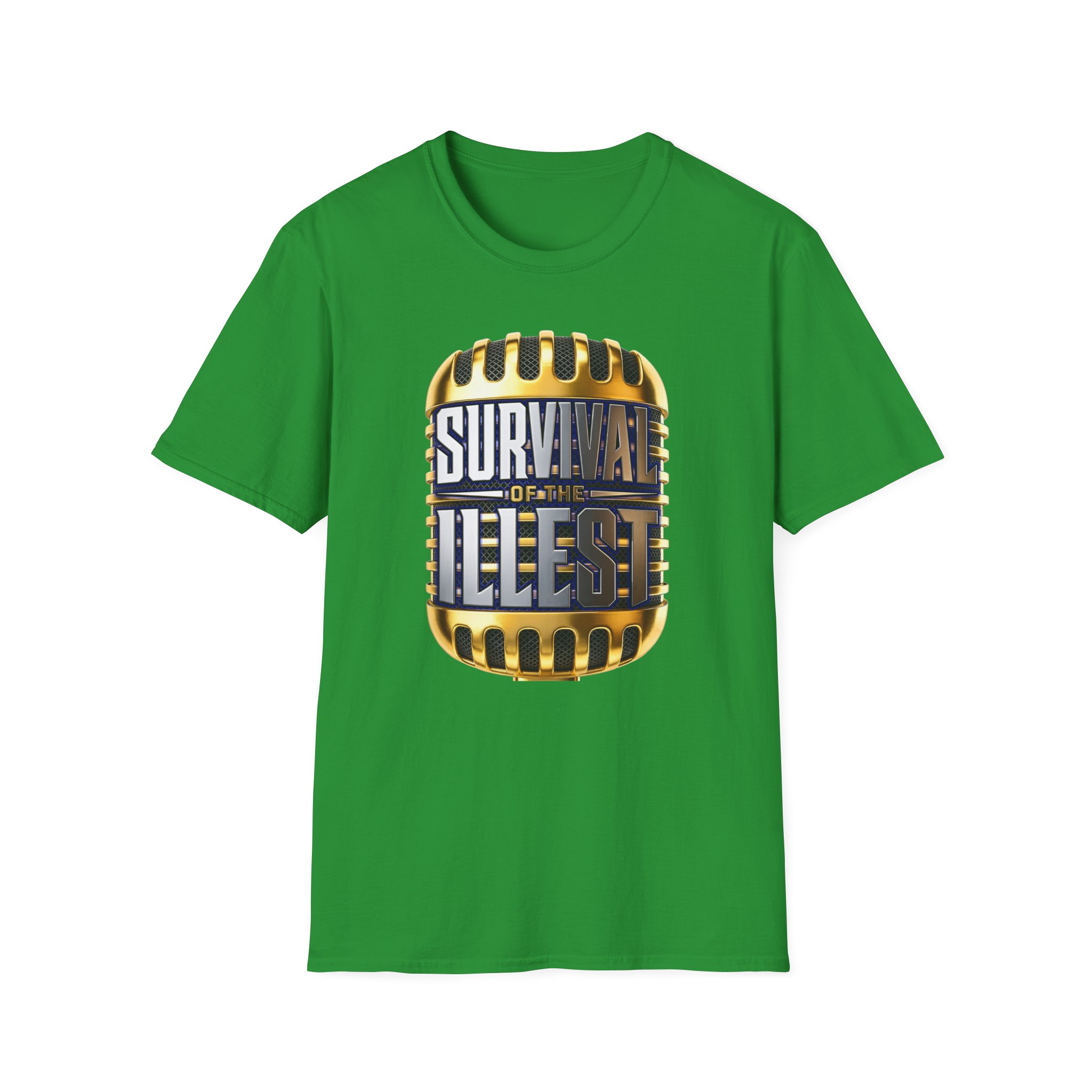 Survival of the Illest 1 sided Unisex Softstyle T-Shirt - Image 6
