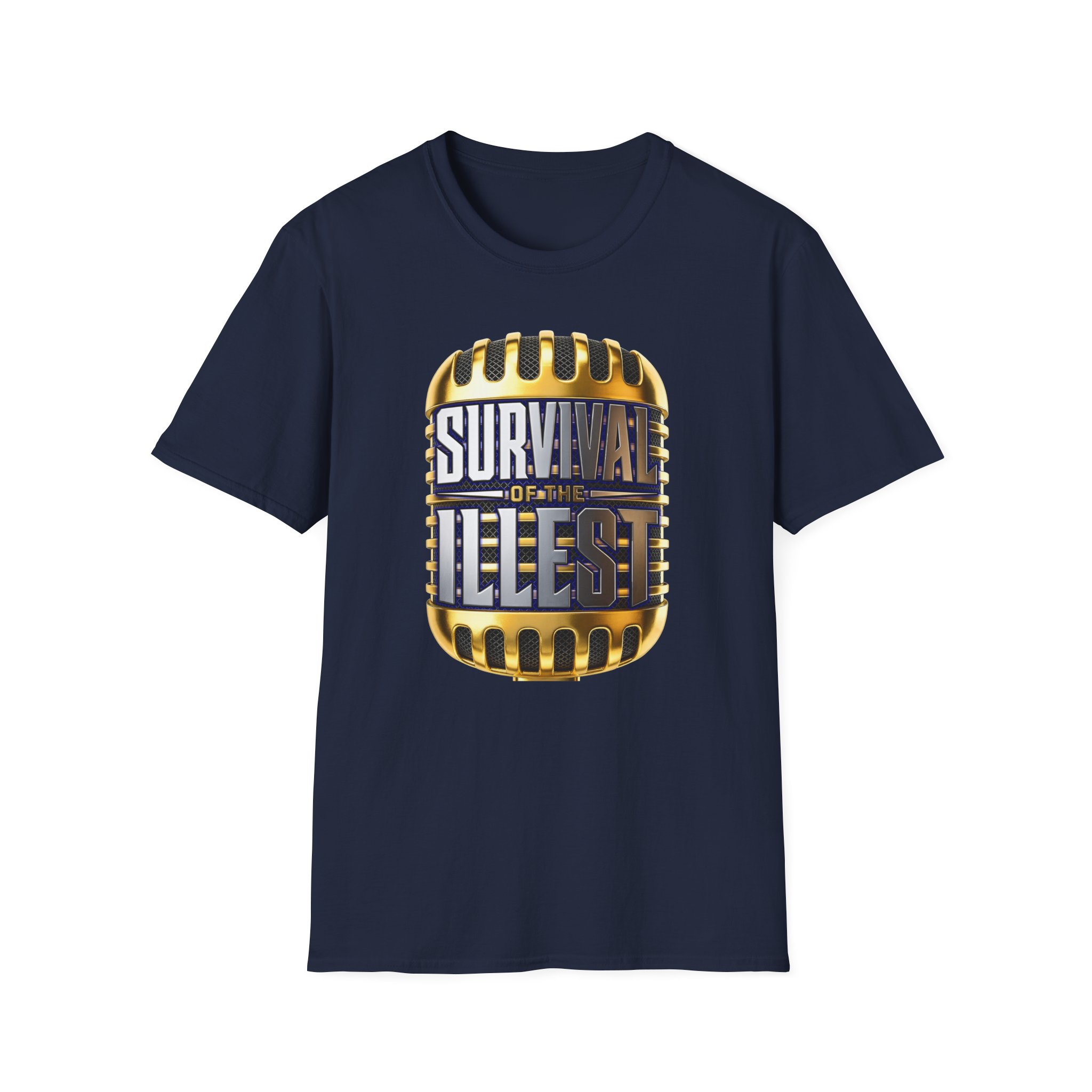Survival of the Illest 1 sided Unisex Softstyle T-Shirt - Image 10
